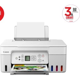 Resim Canon PIXMA G3470 Çok Fonksiyonlu Renkli Mürekkep Tanklı Beyaz Yazıcı/Tarama + Fotokopi/Wifi (Canon Eurasia Garantili) 