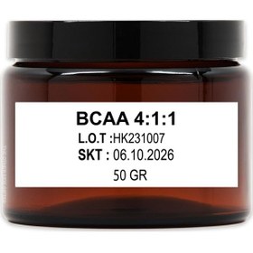 Resim Bcaa 4:1:1 Hammadde 50 Gr 