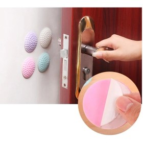 Resim Çok Amaçlı Silikon Kapı Duvar Koruyucu Tampon 4lü Paket 4490 
