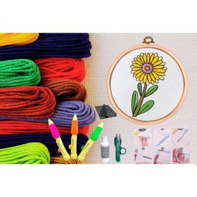 Resim Punch Seti Nakış Seti Kasnaklı Kendin Yap Seti Seri 36 