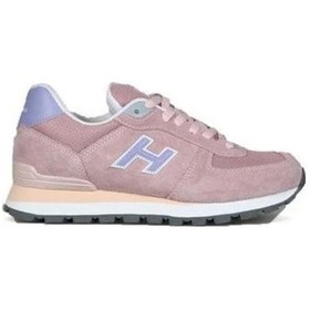 Resim Hammer Jack 102 19250-m Peru Pembe Hakiki Deri Erkek Spor Ayakkabı Pembe 