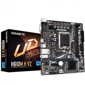 Resim Gigabyte H610M H Ddr5 5600mhz Nvme Hdmi Vga 1700P Matx Anakart 