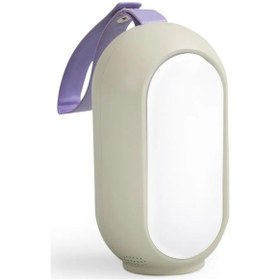 Resim Clevamama Nite Nite Işık Ve Reiki Ses Makinesi + Keel Toys Sürdürülebilir Yumuşak Yılan Oyuncaklar Uyku Arkadaşı Mor 