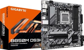 Resim Gigabyte B850M DS3H Soket AM5 8200MHz (OC) ATX Gaming (Oyuncu) Anakart 