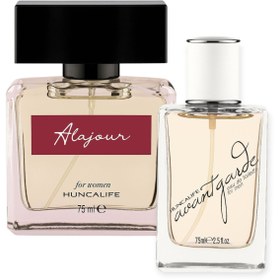 Resim LUREVA Huncalife Alajour Kadın & Avantgarde Erkek Parfüm Seti 75 ml – Kalıcı, Etkileyici 
