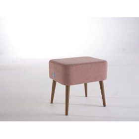 Resim Doqu Home Viola Puf Koltuk - Gülkurusu 