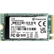 Resim Transcend TS1TMTE400S 1 TB 2000/1700 MB/S PCIe Gen3x4 M.2 2242 NVMe SSD 