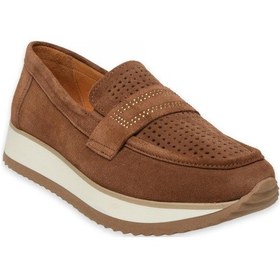 Resim Mammamia D25ya-530z Günlük Kahverengi Kadın Ayakkabı Kahverengi 