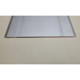 Resim Alüminyum Geniş Eşik PROFILI15 Cm- Parke Zemin Geçi Profili - Mat Gri 