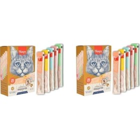 Resim Karışık Kedi Sıvı Ödülü 14 Gr 25li 2 Eko Paket 