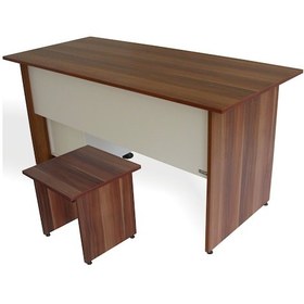 Resim Burovena Vena Nil 3 Çekmeceli Sehpalı Ofis Çalışma Masası 