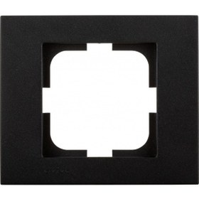 Resim Ovivo Metalik Siyah Tekli Çerçeve 