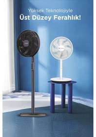 Resim Torima SF-01 Ayaklı 14'' 45 W 3 Kademeli 7 Pervaneli Vantilatör 