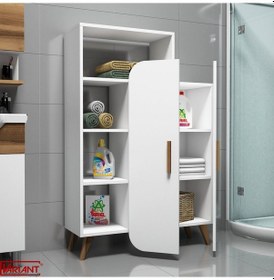 Resim Variant Form Çok Amaçlı Dolap Beyaz 