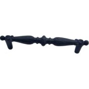 Resim Getittir Antika Tarz Dekoratif Pirinç Yeni Sütun Mobilya Kulbu - 192MM, Oksit - Lisinya 