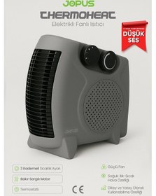 Resim Jopus JO-FI001 2000 W Fanlı Isıtıcı Antrasit 