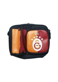 Resim Galatasaray Beslenme Çantası 5 Yıldız 3 Bölmeli Ref:25685 Orjinal Sarı - Kırmızı 