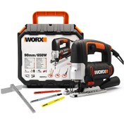 Resim Worx WX478.1 650 W Profesyonel Devir Ayarlı Dekupaj Testere 
