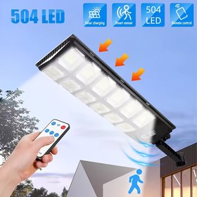 Resim Güneş Enerjili LED Güvenlik Lambası - İnsan Hareket Sensörlü, 36V Düşük Voltajlı, Dayanıklı Plastik Kasa ve Su Geçirmez IP65, Bahçe, Patika Aydınlatması için Dış Mekan Güneş Enerjili Su Geçirmez Lamba 