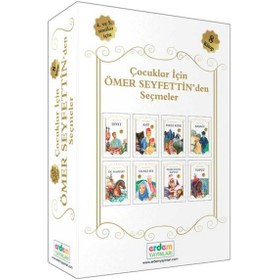 Resim Çocuklar İçin Ömer Seyfettin'den Seçmeler 8 Kitap Takım - Ömer Seyfettin - Erdem Yayınları 