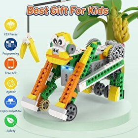 Resim Apitor 20'si 1 Arada App Kontrollü Programlanabilir Robot Oyuncaklar Yapım Seti B0CHHVPFPV 