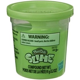 Resim Play-Doh Slime Tekli Hamur - Yeşil E8790-E8802 