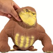 Resim Sevimli bir hayvan tasarımı olan Nemli Maymun Oyuncak, Esnek ve Yumuşak Bir Fidget Hediyesi, Doğum Günleri, Noel ve Yeni Yıl için Mükemmel. 