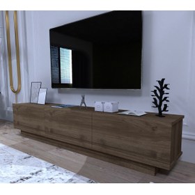 Resim DECOMECH Dolce Tv Sehpası Kapaklı Tv-unitesi 180 Cm-ceviz 