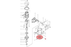 Resim Makita 3601B Alt Kaydırıcı Ürün Kodu 411023-7 