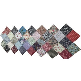 Resim El İşi Patchwork Kırk Yama Runner Çok Renkli 