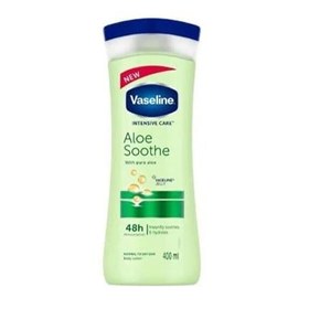 Resim Vaseline Vücut Losyonu Aloe Soothe Aloe Vera Özlü 400 ml 