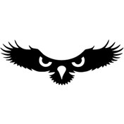 Resim mabencem Kartalın Gözleri Sticker 20 X 8 Cm 