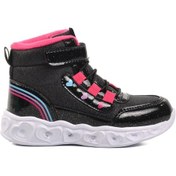 Resim Aspor Siyah Kız Çocuk Bot Çok Renkli 