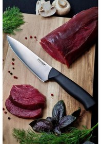 Resim Stevig Solid Şef Bıçağı 17,5 Cm Siyah St-400.001 Siyah 