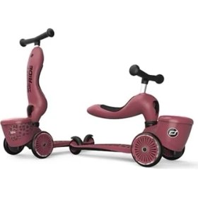 Resim Tech Butiq & Ride Highwaykick 1 Lifestyle Kickboard, Oturaklı ve Saklama Kutulu Çocuk Scooter'ı, 2'si 1 Arada Tekerlek, 1 2 Yaşından Itibaren Gidon, Yüksekliği Ayarlanabilir, Aletsiz, Wildcat 
