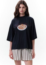 Resim Printed Short-Sleeve T-Shirt Pasta - PASTA / S 
