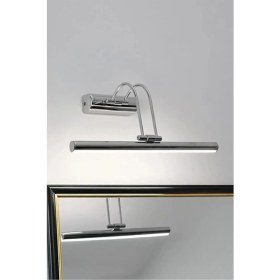 Resim Krom Metalik Silver Kasa Beyaz Işık Banyo Duvar Ayna Tablo Aydınlatması Flüt Aplik Kuğu Aplik LED Aplik 