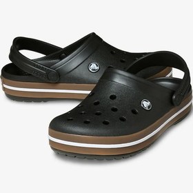 Resim Crocs 212756-001 Crocband Gum Clog Unisex Sandalet Siyah 