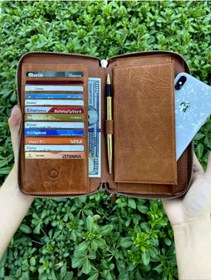 Resim Taba Unisex Telefon Cüzdanı El Çantası Taba 