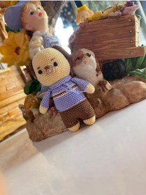 Resim MUTLUDÜNYAM 7cm amigurumi köpek minyatür amigurumi 