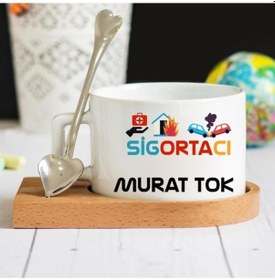Resim Sigortacı Lüks Fincan Seti 