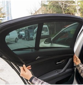 Resim Araba Yan Cam Tül Perde Güneşlik Anne Bebek Çocuk Perde Arka Koltuk Emzirme Örtü 