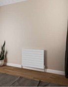 Resim Warma Teos Yatay Çelik Radyatör 600x595 Beyaz Ral 9016 Gloss 80 