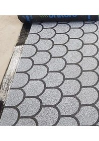 Resim Arduazlı Kumlu Rulo Shingle Şingıl Membran, Gri, 4 Mm, Yonca Desen, 1 Rulo 10 M2 
