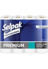 Resim Selpak Professional Premium Tuvalet Kağıdı 24 Rulo 