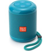 Resim T&G Kablosuz Bluetooth Hoparlör Açık Suya Dayanıklı Taşınabilir Stereo Hoparlör Mini Küçük Müzik Çalar El Hoparlörleri (Yurt Dışından) 
