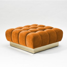 Resim DeccoStil Yarma Kare Puf/bench 80*80 Cm Yükseklik 40 Cm 