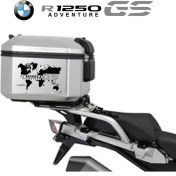 Resim Bmw R1250GS Adventure Çanta Sticker Etiket Model 