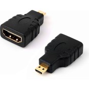 Resim Micro HDMI Dönüştürücü HDMI Dişi (Tip-A) - Mikro HDMI Erkek (Tip-D) Mikro HDMI 