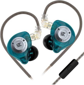 Resim KZ EDX PRO X 1DD 10mm Dinamik Sürücü Kulak Içi Kulaklık Mikrofonlu 